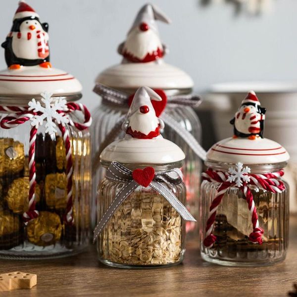 storage bottles & jars mdzf sweethome glass snack candy food jar sealed grade silicone lid kitchen cereal containers holiday gift
storage bottles & jars mdzf sweethome glass snack candy food jar sealed grade silicone lid kitchen cereal containers holiday gift