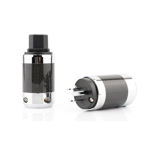 smart power plugs us version carbon fiber rhodium plated diy ac electrical male female connector iec plug
smart power plugs us version carbon fiber rhodium plated diy ac electrical male female connector iec plug