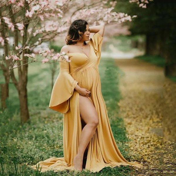 pregnant maternity dresses for pregnancy pregnant flared sleeve clothes maxi gown women shoot pgraphy props clothing, White
pregnant maternity dresses for pregnancy pregnant flared sleeve clothes maxi gown women shoot pgraphy props clothing, White