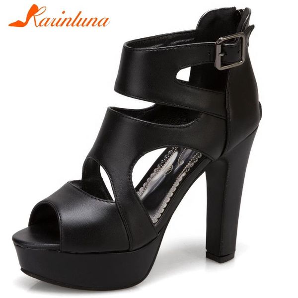 sandals karin plus size 34-51 ladies summer platform spike high heels buckle women fashion concise shoes, Black
sandals karin plus size 34-51 ladies summer platform spike high heels buckle women fashion concise shoes, Black