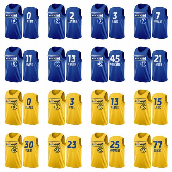 2021 all-star jerseys stitched 30 curry 2 leonard 7 durant 34 antetokounmpo 13 harden 11 irving 77 doncic jersey, Black;red
2021 all-star jerseys stitched 30 curry 2 leonard 7 durant 34 antetokounmpo 13 harden 11 irving 77 doncic jersey, Black;red