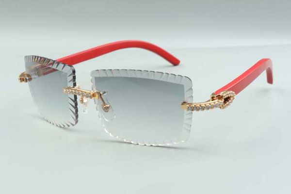 2021 style selling direct sales cutting lens medium diamonds sunglasses 3524021, red wooden temples glasses, size: 58-18-135mm, White;black
2021 style selling direct sales cutting lens medium diamonds sunglasses 3524021, red wooden temples glasses, size: 58-18-135mm, White;black