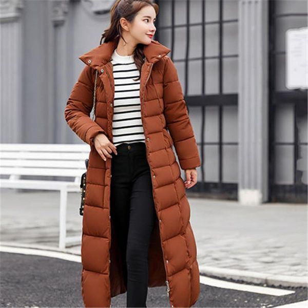 women's trench coats x-long 2021 arrival fashion slim women winter jacket cotton padded warm thicken ladies coat long parka womens jack, Tan;black
women's trench coats x-long 2021 arrival fashion slim women winter jacket cotton padded warm thicken ladies coat long parka womens jack, Tan;black