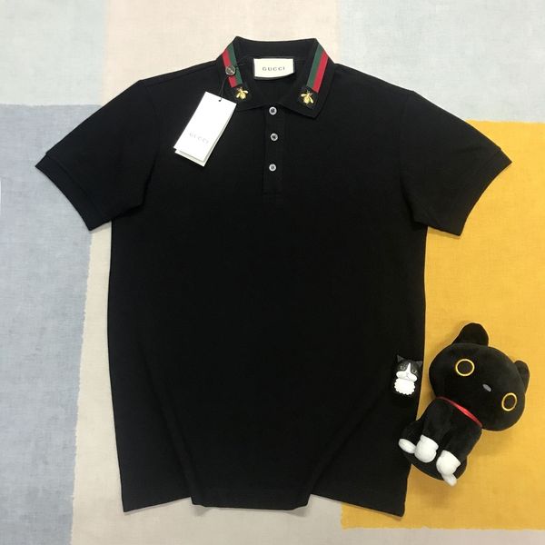 men's tshirt short sleeve tee polo gúúcci bee print men tee summer clothing, Gray;blue
men's tshirt short sleeve tee polo gúúcci bee print men tee summer clothing, Gray;blue