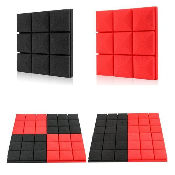 wallpapers 6/12/24pcs studio acoustic foam pannel sound absorption sponge drum ktv room silence treatment polyurethane wall soundproof
wallpapers 6/12/24pcs studio acoustic foam pannel sound absorption sponge drum ktv room silence treatment polyurethane wall soundproof