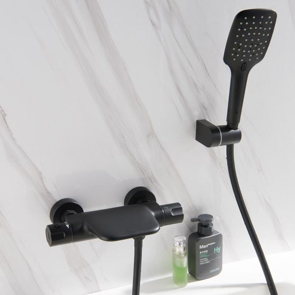 wall mounted 38 degree bathroom thermostatic bath & shower faucet black copper hand held shower faucet sets bathtub set
wall mounted 38 degree bathroom thermostatic bath & shower faucet black copper hand held shower faucet sets bathtub set
