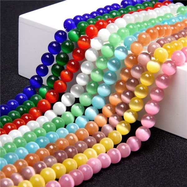 wholesale 4/6/8/10/12mm pink white green blue cat eye beads smooth round glass opal loose beads for diy jewelry making suppleis
wholesale 4/6/8/10/12mm pink white green blue cat eye beads smooth round glass opal loose beads for diy jewelry making suppleis