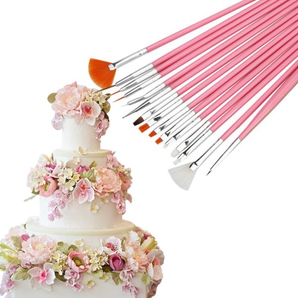 baking & pastry tools 15pcs fondant cake brush pen accessories multifunction icing cookie cupcake painting sugarcraft
baking & pastry tools 15pcs fondant cake brush pen accessories multifunction icing cookie cupcake painting sugarcraft