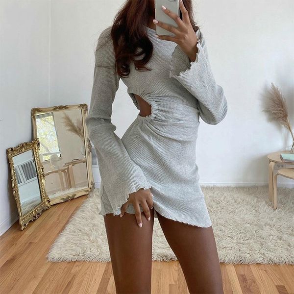 2021 new autum women knitted female o-neck flare sleeve side ruched winter 1cy8, Black;gray
2021 new autum women knitted female o-neck flare sleeve side ruched winter 1cy8, Black;gray