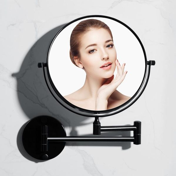 mirrors bathroom wall-mounted makeup mirror cosmetic black beauty folding magnifying glass no drilling installat
mirrors bathroom wall-mounted makeup mirror cosmetic black beauty folding magnifying glass no drilling installat