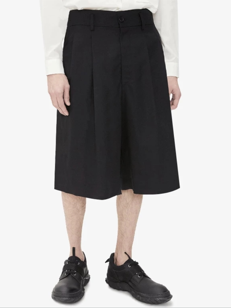 men's shorts casual summer black straight tube high waist simple loose wide leg over the knee five minutes pants, White;black
men's shorts casual summer black straight tube high waist simple loose wide leg over the knee five minutes pants, White;black