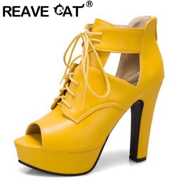 sandals reave cat 2021 women open toe 11.5cm block heels lace-up platform stylish big size 36-50 casual party a3910, Black
sandals reave cat 2021 women open toe 11.5cm block heels lace-up platform stylish big size 36-50 casual party a3910, Black