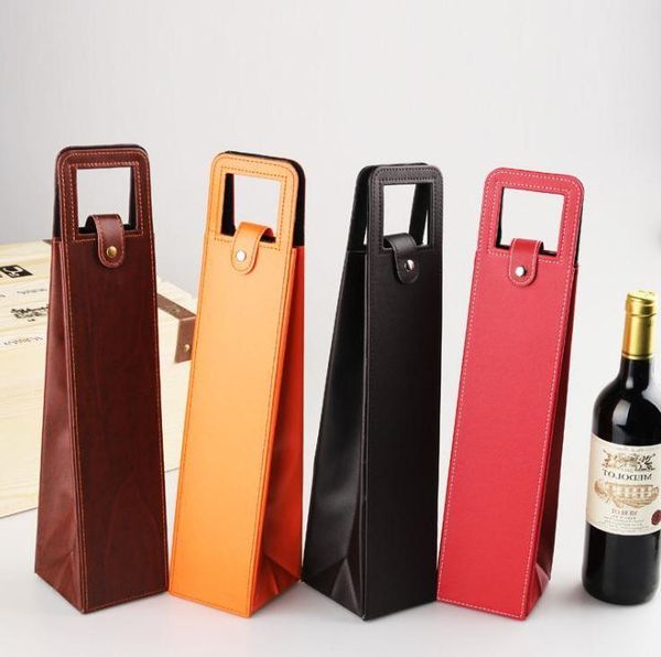 30pcs luxury portable pu leather wine bags red wine bottle packaging case gift storage boxes with handle bar accessories
30pcs luxury portable pu leather wine bags red wine bottle packaging case gift storage boxes with handle bar accessories