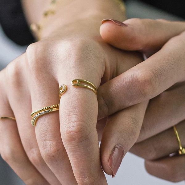 cluster rings 100% genuine s925 sterling silver ring, exquisite fashion zircon ring birthday gift adjustable size, Golden;silver
cluster rings 100% genuine s925 sterling silver ring, exquisite fashion zircon ring birthday gift adjustable size, Golden;silver
