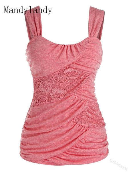 women's t-shirt mandylandy summer casual spaghetti strap backless lace stitching o-neck sleeveless slim, White
women's t-shirt mandylandy summer casual spaghetti strap backless lace stitching o-neck sleeveless slim, White