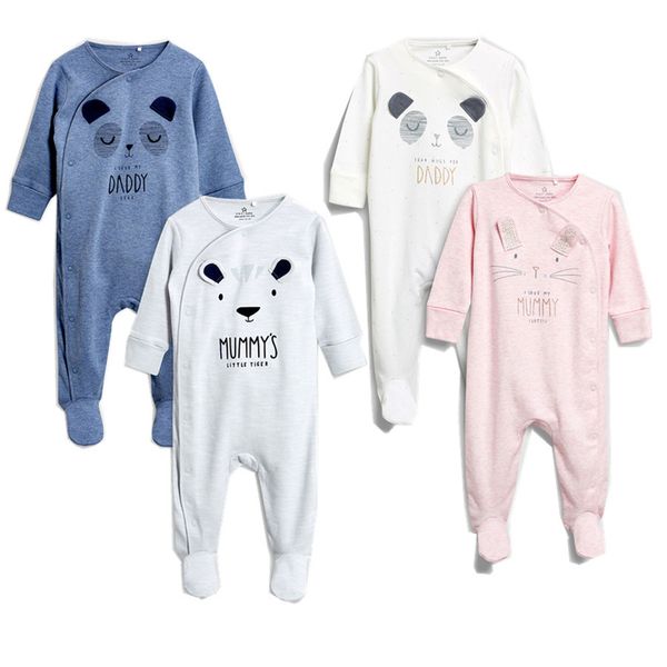 newborn baby boys girls rompers daddy mummy print jumpsuit toddler baby foot long sleeve clothes outfit, Blue
newborn baby boys girls rompers daddy mummy print jumpsuit toddler baby foot long sleeve clothes outfit, Blue