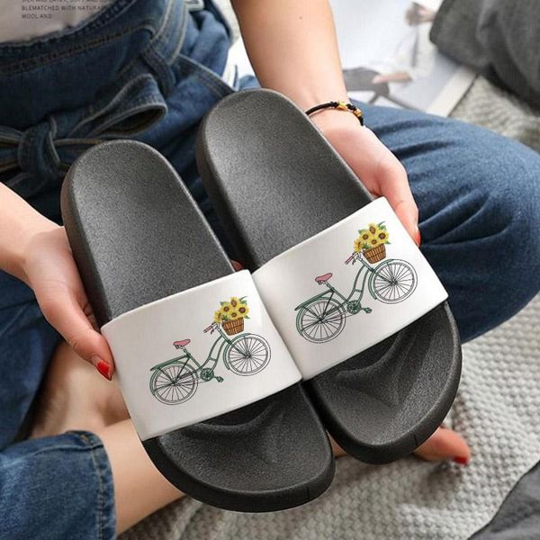 slippers shoes for women 2021 aesthetic vintage bicycle flower casual slides comfortable girls sandals outdoor indoor non-slip, Black
slippers shoes for women 2021 aesthetic vintage bicycle flower casual slides comfortable girls sandals outdoor indoor non-slip, Black
