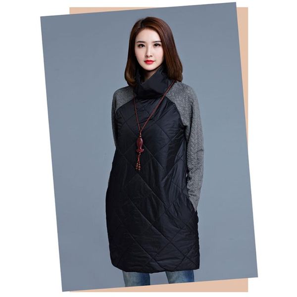 women's down & parkas spring winter dress upholstered cotton plus size women casual loose autumn fashion, Black
women's down & parkas spring winter dress upholstered cotton plus size women casual loose autumn fashion, Black