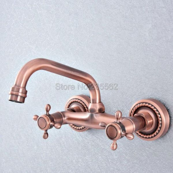 antique red copper bathroom kitchen sink faucet mixer tap swivel spout wall mounted double handles lsf856
antique red copper bathroom kitchen sink faucet mixer tap swivel spout wall mounted double handles lsf856
