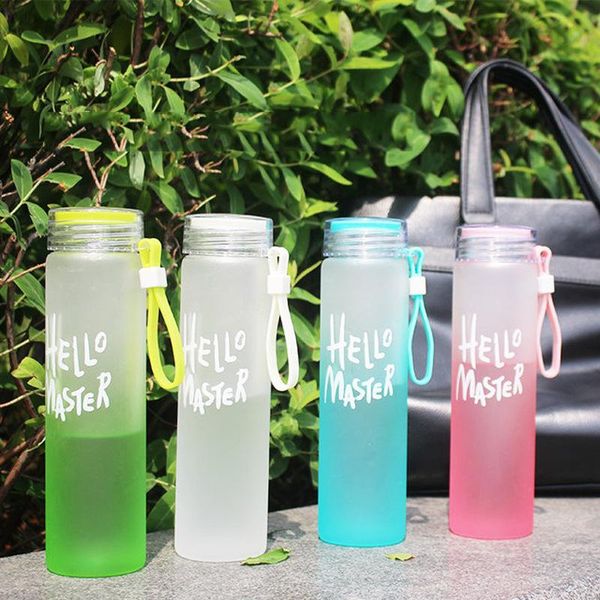 water bottles 480ml gradient glass colorful heat matte student bottle portable men and women outdoor travel
water bottles 480ml gradient glass colorful heat matte student bottle portable men and women outdoor travel