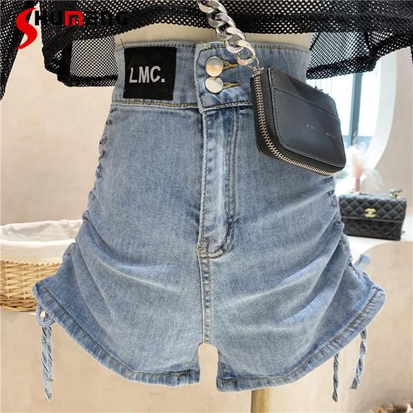 women's jeans fashion all-match high waist wide leg shorts for women 2021 summer pleating bow slimming denim pants female, Blue
women's jeans fashion all-match high waist wide leg shorts for women 2021 summer pleating bow slimming denim pants female, Blue