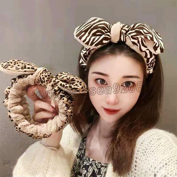 women vintage print leopard dot plaid headbands big bow coral fleece face wash thick headband sweet hairbands scrunchie hair accessories, Silver
women vintage print leopard dot plaid headbands big bow coral fleece face wash thick headband sweet hairbands scrunchie hair accessories, Silver