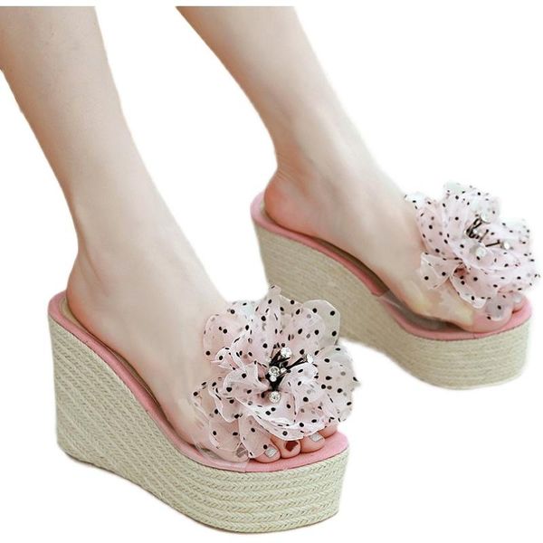 sweet flowers fashion summer wedges women sandals open toe ankle strap ladies platform wedges sandals high heels shoes, Black
sweet flowers fashion summer wedges women sandals open toe ankle strap ladies platform wedges sandals high heels shoes, Black