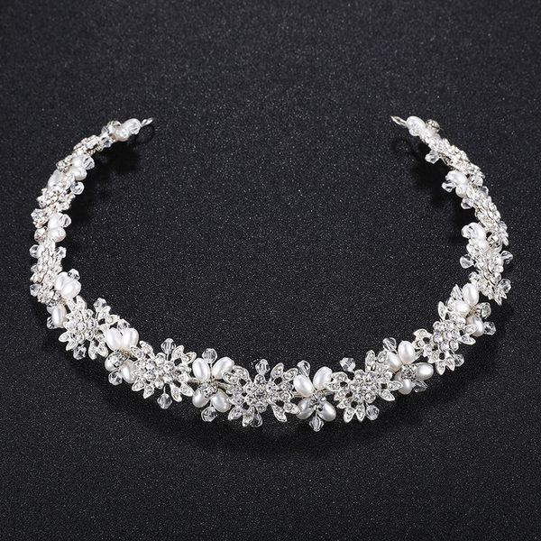 luxury clear crystal bridal hair vine pearls wedding jewelry accessories headpiece women rhinestones pageant crown headbands 220805, Slivery;golden
luxury clear crystal bridal hair vine pearls wedding jewelry accessories headpiece women rhinestones pageant crown headbands 220805, Slivery;golden