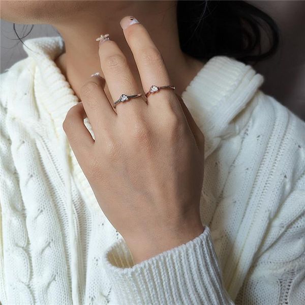 wedding rings trendy 925 sterling silver girls jewelry vintage crystal heart women finger ring gold accessories open female bijou, Slivery;golden
wedding rings trendy 925 sterling silver girls jewelry vintage crystal heart women finger ring gold accessories open female bijou, Slivery;golden