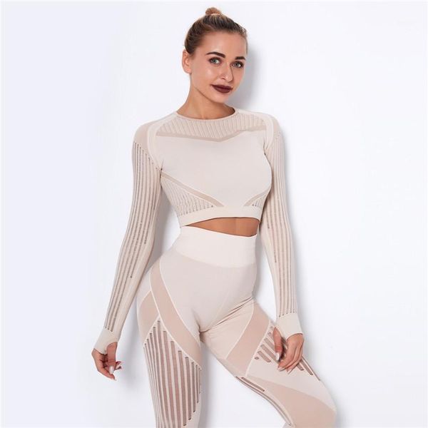 yoga outfits hollow out sports shirts seamless crop long sleeve fitness gym workout women1, White;red
yoga outfits hollow out sports shirts seamless crop long sleeve fitness gym workout women1, White;red