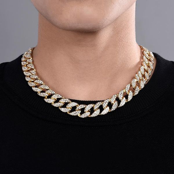 collar collier statement necklace for women 2021 miami curb cuban chain iced out rhinestone rapper necklaces men hip hop jewelry, Silver
collar collier statement necklace for women 2021 miami curb cuban chain iced out rhinestone rapper necklaces men hip hop jewelry, Silver