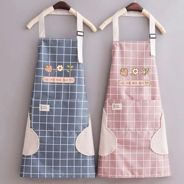 aprons 1 pcs kitchen for women men belt pocket wipeable waterproof adjustable apron plaid styles coffee shop baking accessories
aprons 1 pcs kitchen for women men belt pocket wipeable waterproof adjustable apron plaid styles coffee shop baking accessories