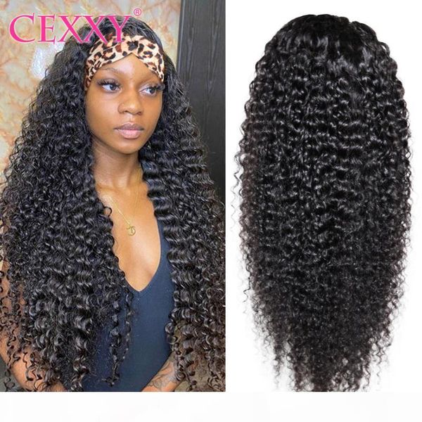 cexxy hair headband wigs for black women brazilian deep wave curly human hair wigs headband scarf wig brazilian remy, Black;brown
cexxy hair headband wigs for black women brazilian deep wave curly human hair wigs headband scarf wig brazilian remy, Black;brown