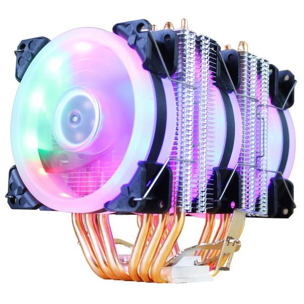 rgb led cpu cooler fan 6 pure copper heat-pipes dual-tower cooling radiator 9cm 90mm 3 fans 3pin 4pin with pwm for amd intel
rgb led cpu cooler fan 6 pure copper heat-pipes dual-tower cooling radiator 9cm 90mm 3 fans 3pin 4pin with pwm for amd intel