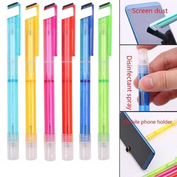 gel pens multifunctional spray pen bottles phone holder stand wipe screen cleaning portable office supply stationery
gel pens multifunctional spray pen bottles phone holder stand wipe screen cleaning portable office supply stationery