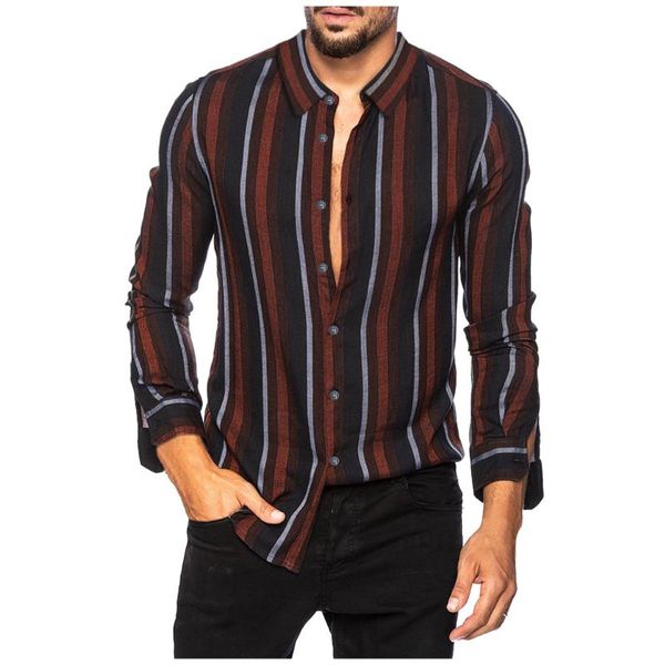 men's casual shirts shirt striped button cardigan multicolor lapel men, White;black
men's casual shirts shirt striped button cardigan multicolor lapel men, White;black