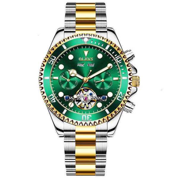selling watches olevs multifunctional brand green water ghost mechanical watertight lighting gentlemen male, Slivery;brown
selling watches olevs multifunctional brand green water ghost mechanical watertight lighting gentlemen male, Slivery;brown