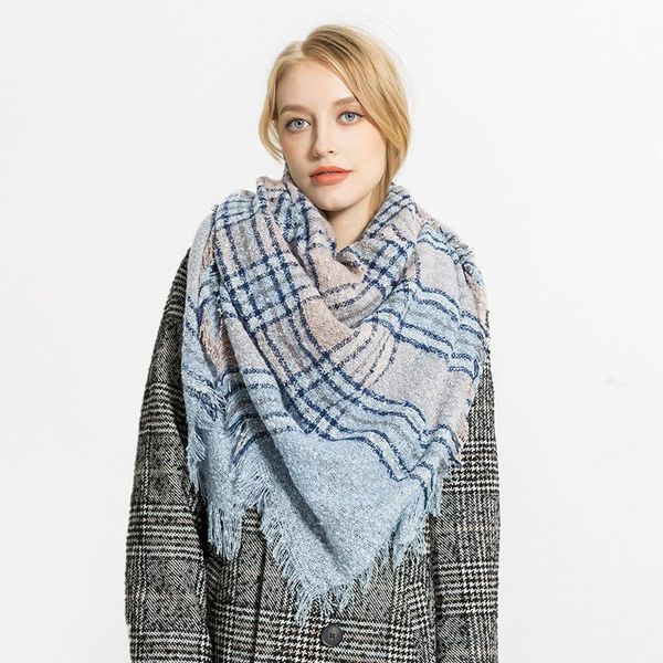 scarves winter women style scarf with cashmere ring yarn stripe lattice square echarpe femme pashmina plaid fular, Blue;gray
scarves winter women style scarf with cashmere ring yarn stripe lattice square echarpe femme pashmina plaid fular, Blue;gray