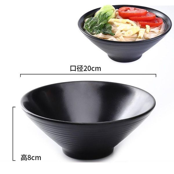 15-20cm heat insulation soup bowl high legged japanase ramen noodles bowl black salad large mixing
15-20cm heat insulation soup bowl high legged japanase ramen noodles bowl black salad large mixing