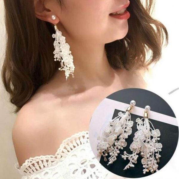 dangle & chandelier female drop hanging tassel flower fringe statement boho lace women wedding pendant jewelry fashion earring, Silver
dangle & chandelier female drop hanging tassel flower fringe statement boho lace women wedding pendant jewelry fashion earring, Silver