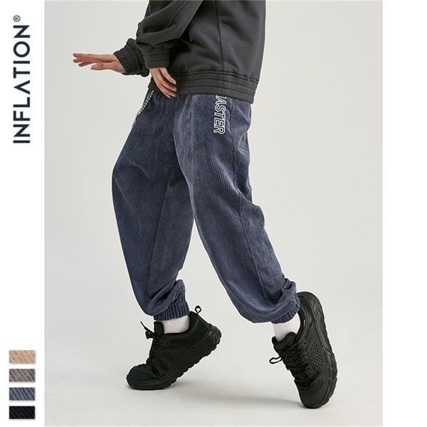 inflation collection men casual corduroy jogger pants men loose fit corduroy overalls casual pants solid color 201109, Black
inflation collection men casual corduroy jogger pants men loose fit corduroy overalls casual pants solid color 201109, Black