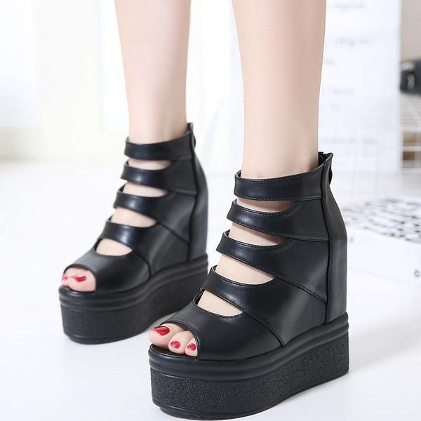 shoes sandals closed heel 2021 women's wedge espadrilles platform muffins shoe increasing height suit female beige new gla, Black
shoes sandals closed heel 2021 women's wedge espadrilles platform muffins shoe increasing height suit female beige new gla, Black