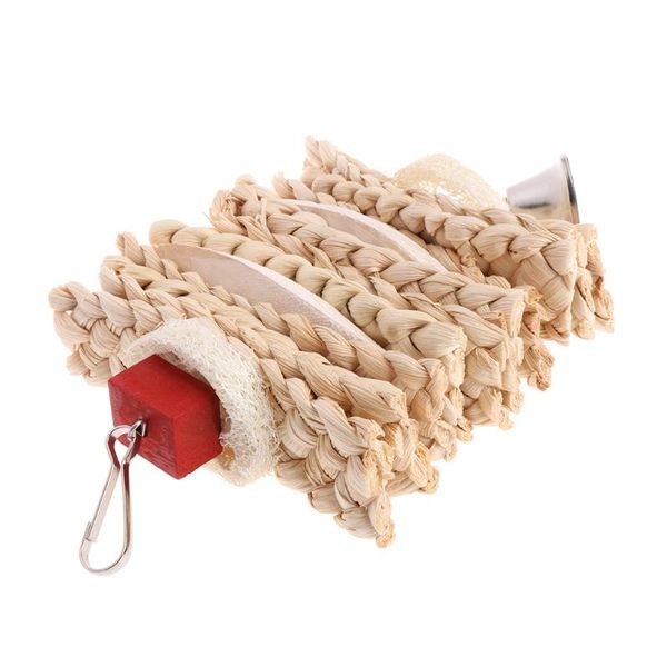 other bird supplies q0ka parrot cage hanging toys cuttlebone loofah sponge dough twist chewing toy with bell
other bird supplies q0ka parrot cage hanging toys cuttlebone loofah sponge dough twist chewing toy with bell
