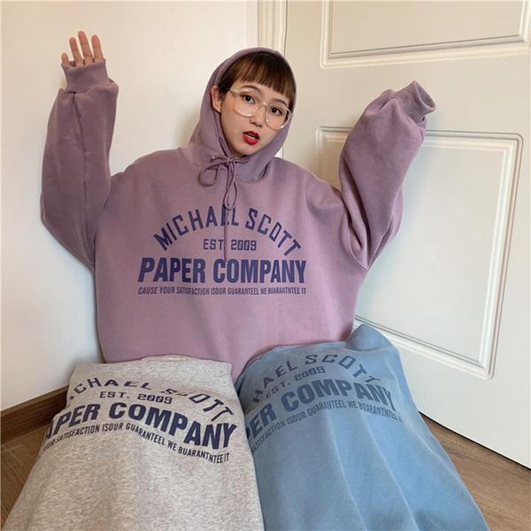 women's hoodies & sweatshirts letter print women hooded long sleeve casual pullovers loose oversized streetwear thicken velvet korean x, Black
women's hoodies & sweatshirts letter print women hooded long sleeve casual pullovers loose oversized streetwear thicken velvet korean x, Black