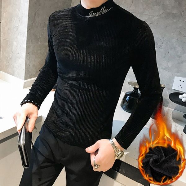 new outono inverno quente listrado camisa dos homens roupas manga longa moda simples bordado colarinho fino ajuste casua 1a1g, Black;brown
new outono inverno quente listrado camisa dos homens roupas manga longa moda simples bordado colarinho fino ajuste casua 1a1g, Black;brown