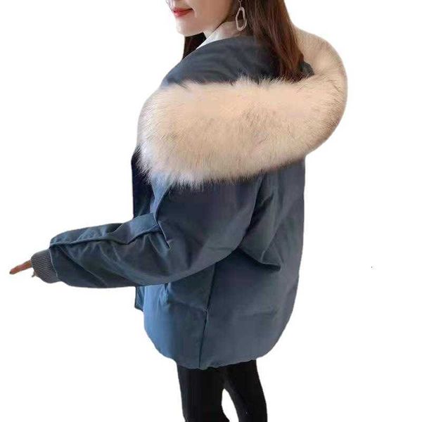 short thickened cotton padded clothes women's 2021 winter hooded big wool collar down korean loose student coat, Black
short thickened cotton padded clothes women's 2021 winter hooded big wool collar down korean loose student coat, Black