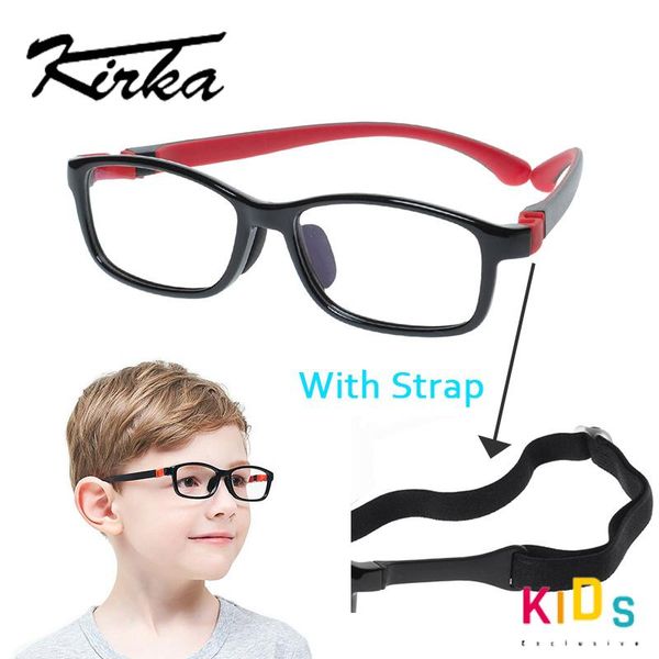 fashion sunglasses frames kirka optical children glasses frame tr90 kids silicone strap eyeglass flexible boys myopia, Black
fashion sunglasses frames kirka optical children glasses frame tr90 kids silicone strap eyeglass flexible boys myopia, Black