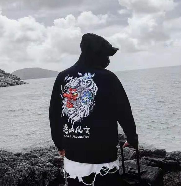 2021 new hip hop das mulheres dos homens casuais com capuz hoodies streetwear estilo punk harajuku queda masculino legal outono alta rua ur7, Black
2021 new hip hop das mulheres dos homens casuais com capuz hoodies streetwear estilo punk harajuku queda masculino legal outono alta rua ur7, Black