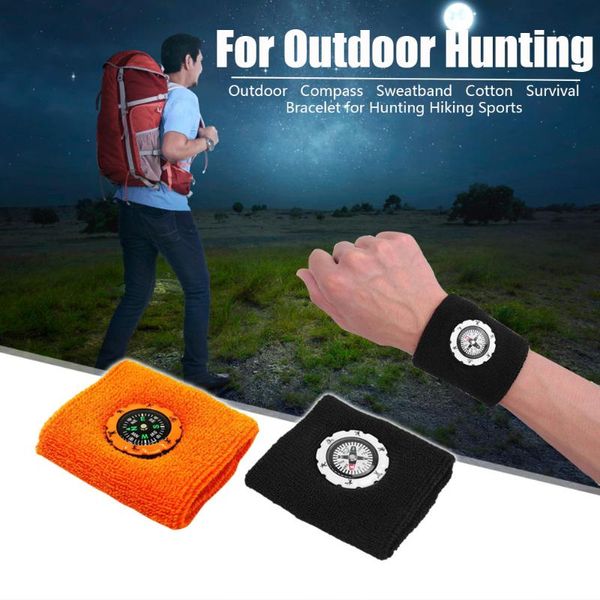 outdoor compass sweatband sweat band cotton wristband for hunting camping hiking sports supplies, Yellow;black
outdoor compass sweatband sweat band cotton wristband for hunting camping hiking sports supplies, Yellow;black