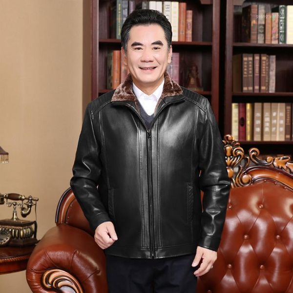 male black coat long sleeve faux leather men plus size thick warm winter windbreaker casual fur collar pu jacket men's &
male black coat long sleeve faux leather men plus size thick warm winter windbreaker casual fur collar pu jacket men's &